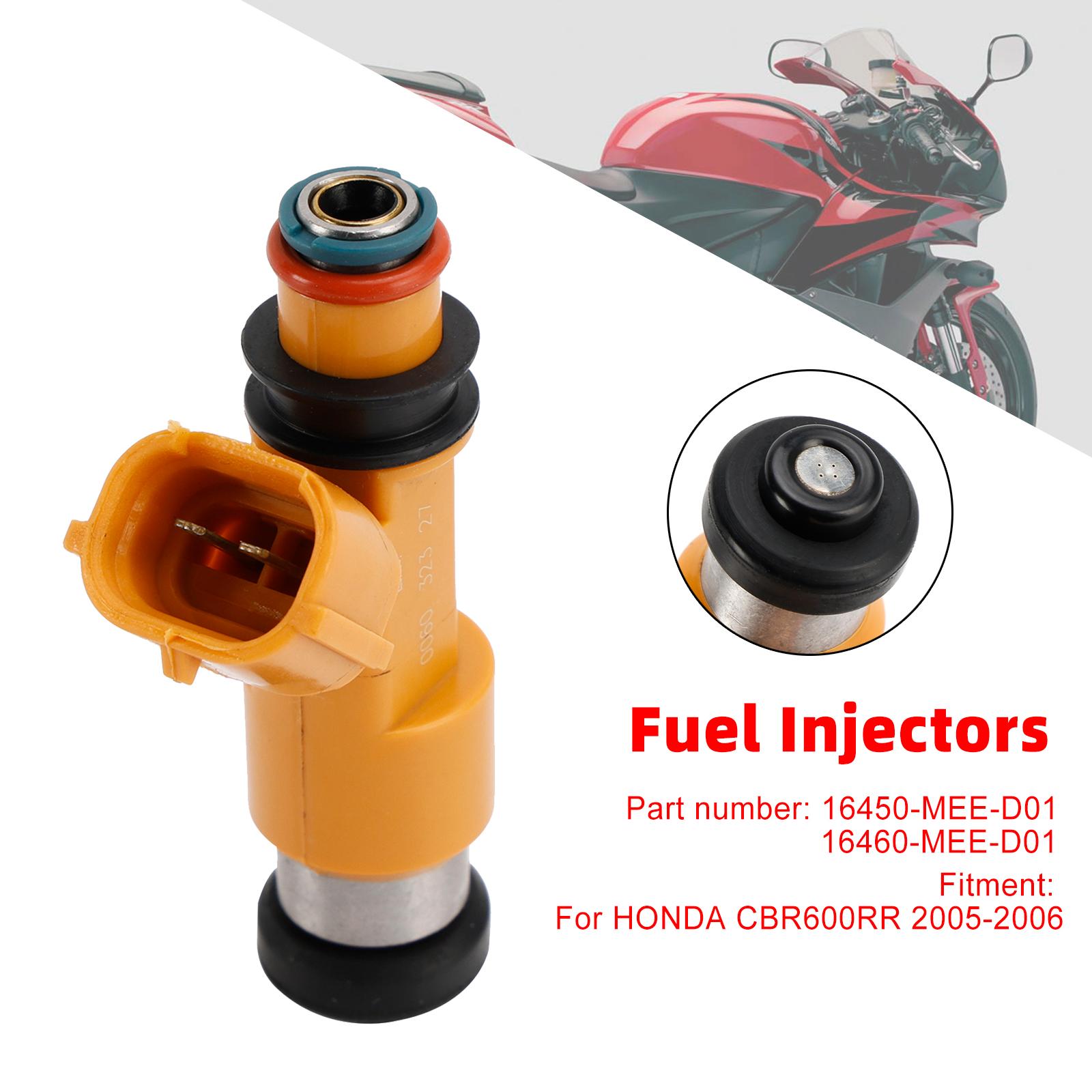 

16460-MEE-D01 Fuel Injectors 16450-MEE-D01 For Honda CBR600RR 2005-2006