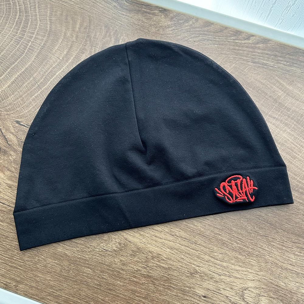 Synaworld Men's Retro Hip Hop Skull Embroidery Knit Cap