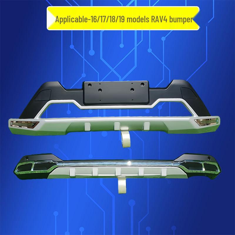 RAV4 2016-2019 Front & Rear Bumper Guard Decorative Accessories