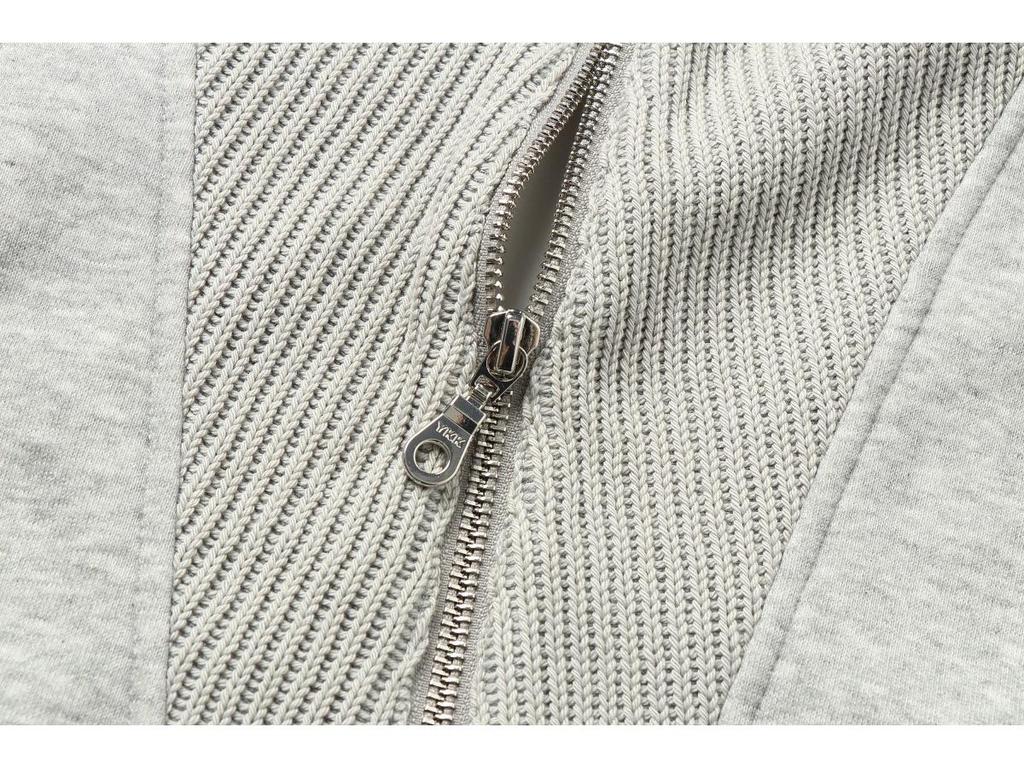 Felpa con mezza zip e fodera in pile RUIIENRS x 3QMODE Inverno 2025 Stile