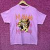Def Leppard Animal Hysteria Leopard Tungmetall T-shirt L