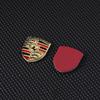 AABKW1 1cm Car Remote Key Stickers Badge Emblem Car Accessories For Porsche Cayenne Panamera Macan 911 718 Taycan Boxster Cayman 918