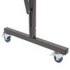 Cancello Barriera di Sicurezza Mobile 5m Pannello Recinzione Giardino 5x1.03m Barricata Espandibile in Metallo Industriale Ferro per Cortile di Fabbrica
