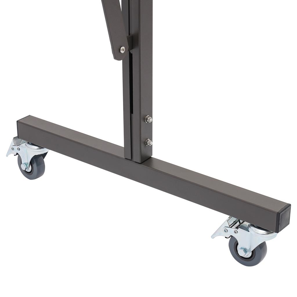 Cancello Barriera di Sicurezza Mobile 5m Pannello Recinzione Giardino 5x1.03m Barricata Espandibile in Metallo Industriale Ferro per Cortile di Fabbrica