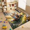 Multiple sizes Three foxes in forest Carpet for Living Room Bedroom Sofa Home Decor Rug Non-slip Floor Mat Luxury Gift