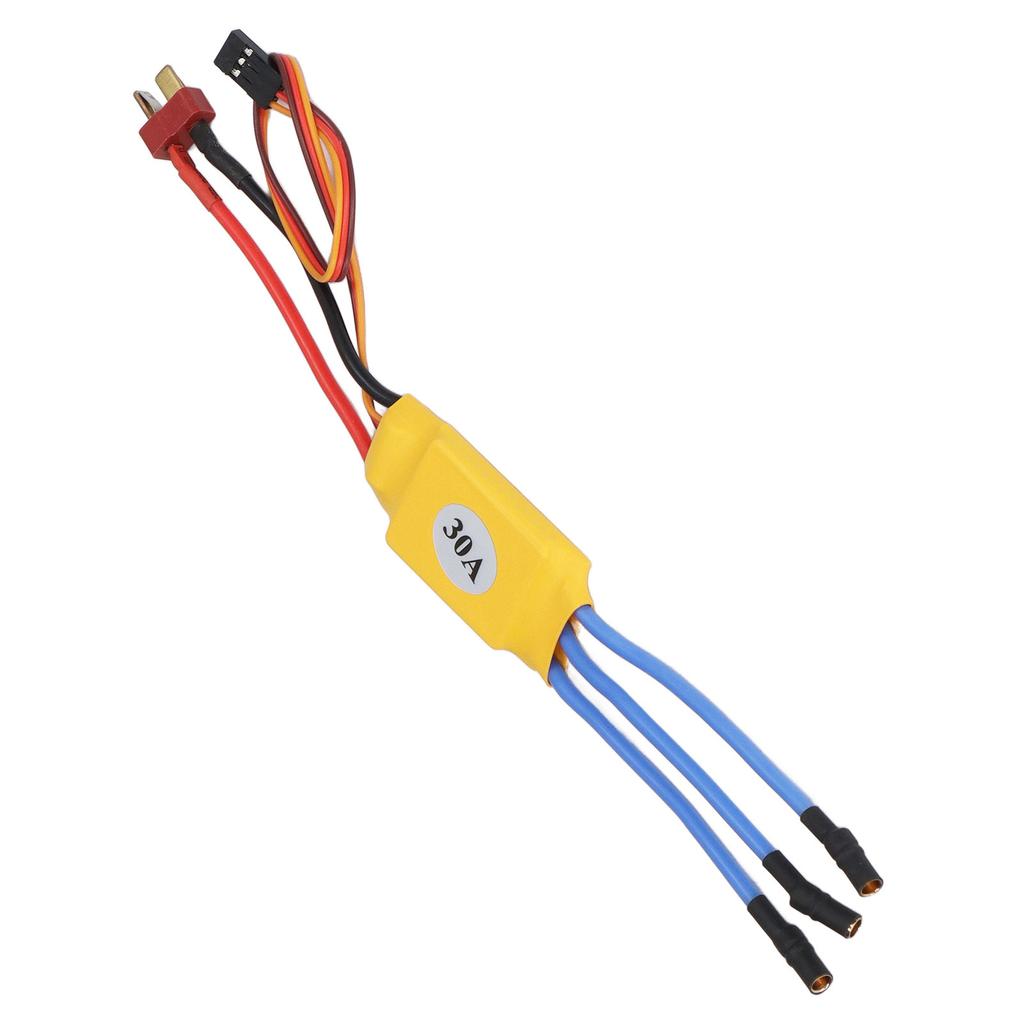Brushless Motor ESC 30A High RPM Multi Protections Auto Throttle Adaptation Brushless Motor Electric Speed Controller