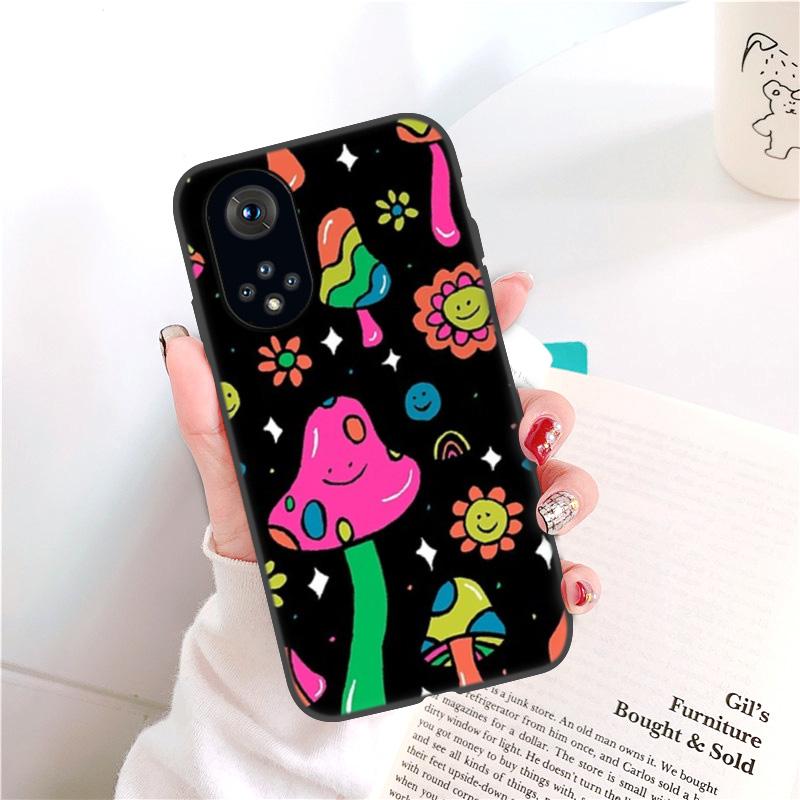 P30 Lite Case for Honor 9S Cover Silicone Funda Honor 9C 9A 10i 8A 10 50 Cases for Huawei P 30 Pro P40 P20 Love Heart Black Capa