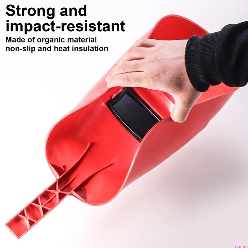 Reliable Weldings Cover with Easy Grip Handle Weldings Mask for Welders and Constructions Laborers