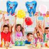 4 Pcs Tooth Balloon First Balloons Baby Shower Portable Dental Inflatables Aluminum Film Party Child