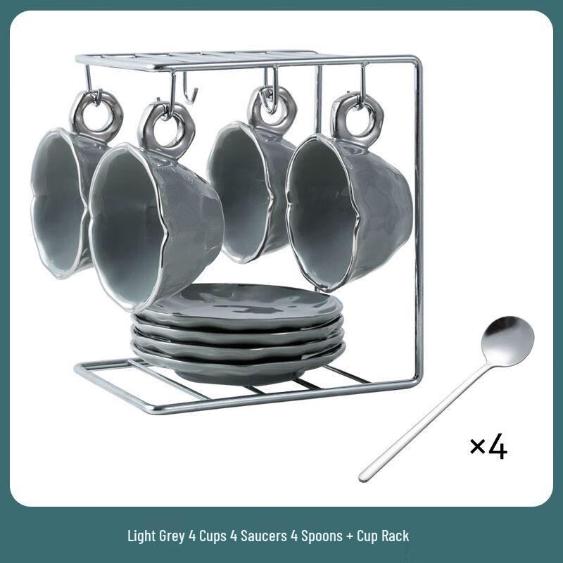 

Luxury Ceramic Coffee Cup and Saucer Set