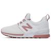 Nb 574 Sport Fabric Synthetic Leather Comfortable Versatile Low Top Lifestyle Casual Shoes Women Sneaker White WS574DSF