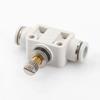 Pneumatic Throttle Valve SA-4/6/8/10/12mm Pneumatic Air Connector Fitting Control Valve OD Hose Plastic Push In