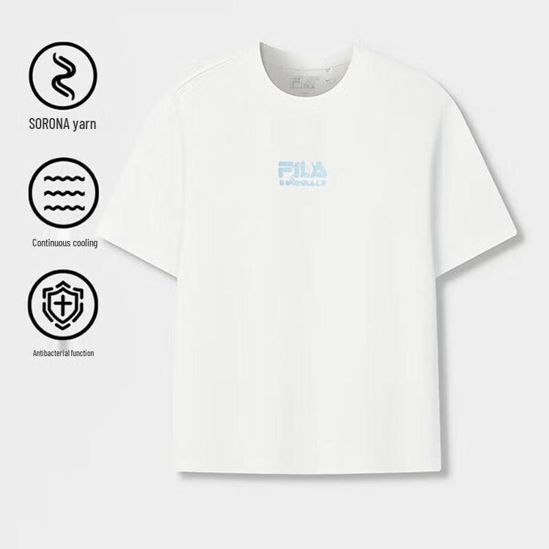 

FILA Men s Cool-Touch Crew Neck T-Shirt S