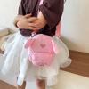Adorable Cartoon Kids Corduroy Shoulder Bag For Girls Cute And Fashionable
