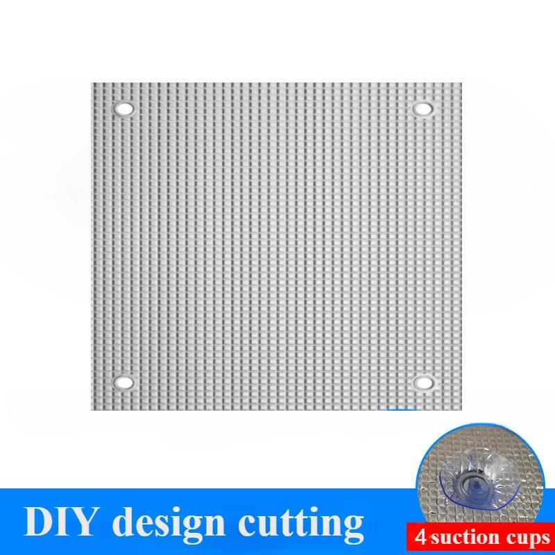 

50x50/100см Пленка для защиты от солнца на окна Домашний солнцезащитный протектор Пад Алюминиевая фольга Защита от УФ-лучей Изоляционная пленка Пленка для конфиденциальности окон Солнцезащитный козырек