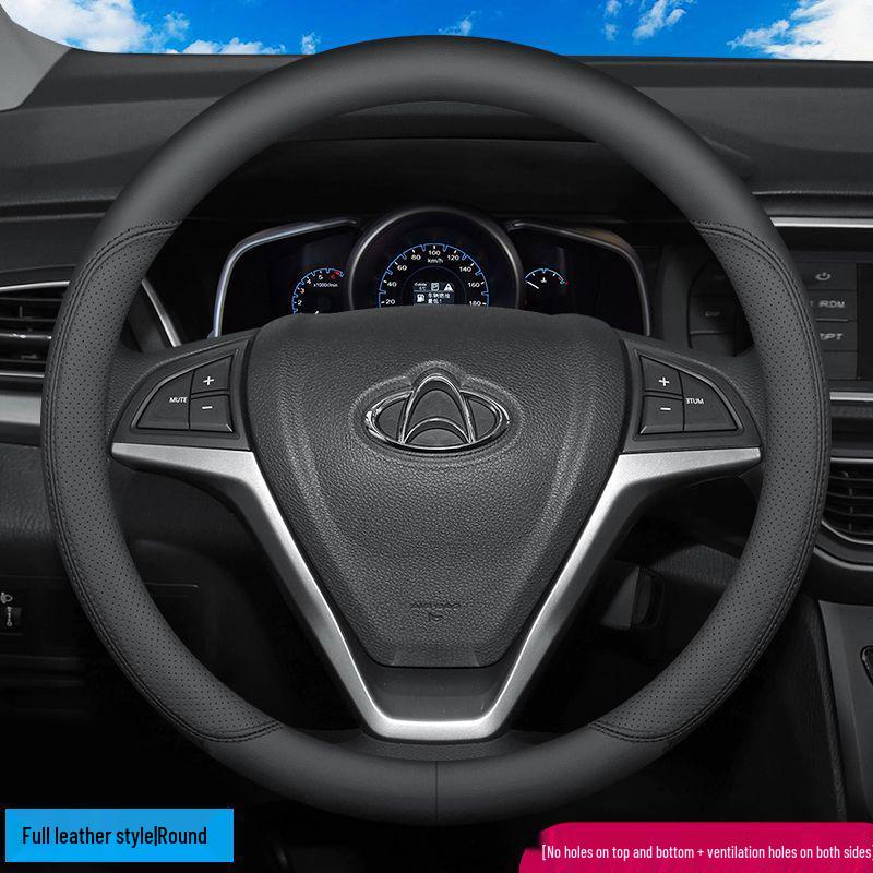Changan Oshan Genuine Leather Steering Wheel Cover for X5, X7, A600, Cosai Pro, Cosai 3