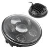 5.75in 75W LED Headlight 6500K High Birhgtness Motorcycle Headlamp Fit for Jeep Wrangler