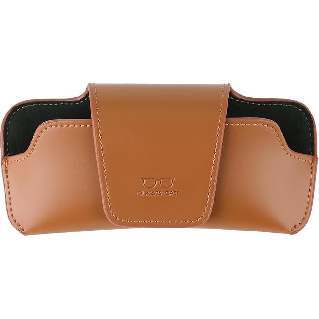 Sunglass Holder For Car Visor, Car Sunglasses Holder Leather, Eyeglasses Holder Glasses Storage Case Visor Accessories