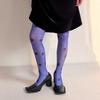 Colorful Large Dot Pantyhose Seamless Y2K Retro Silk Stockings Polka Dot Stockings  Spicy Girl