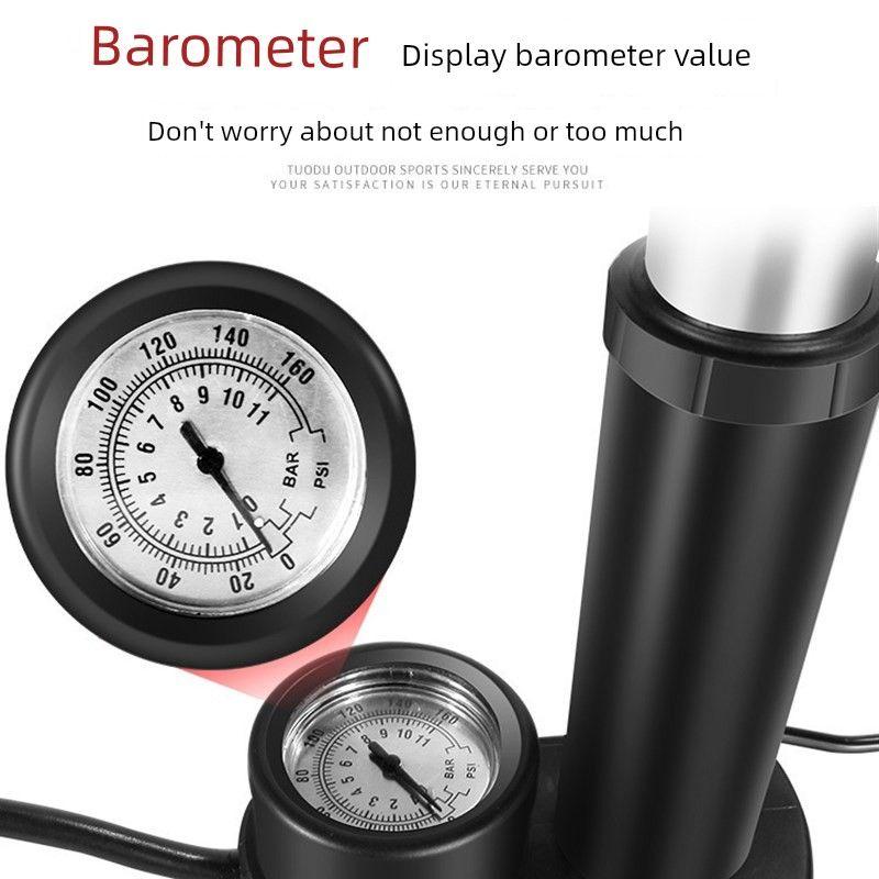 Car Air Pump, Car Tire Inflator, Dual-Cylinder Car Tire Pressure Pump, Foot-Operated Air Pump, Manual Air Pump