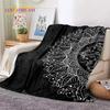 3D Mandala Yoga Flower Bohemia Meditation Nature Soft Flannel Blankets,Throw Blanket Comfortable Blanket for Picnic Beds Bedroom