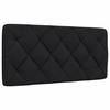 VidaXL Black Headboard Cushion 100 Cm Fabric 4019207