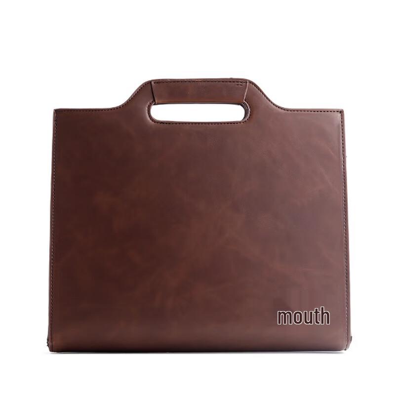 MDNG Checkered Business Briefcase