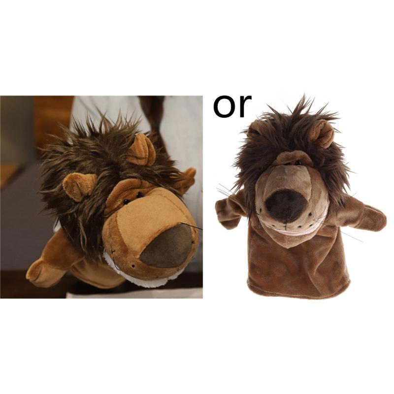 1 Pc Kids Plush Finger & Hand Puppet Popular Activity Boy Girl Role Play Bedtime Story Props 3D Animal Decompressing Toy Doll