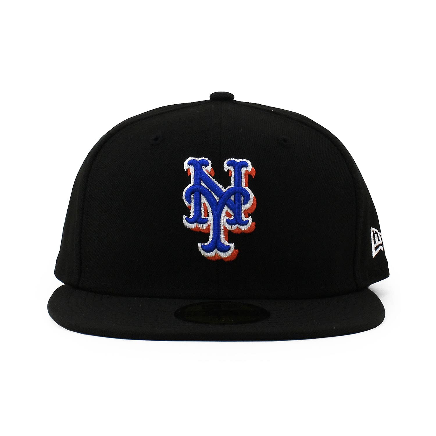 

59FIFTY New York Mets AUTHENTIC FITTED NEW ERA NEW YORK METS Hat 5950 Cap (New Era) [MLB ON-FIELD ALT-2 CAP] (8 (approx. 63.5cm)) [Item] чорний