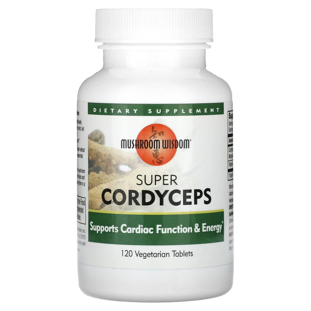 Super Cordyceps Sinensis, Veggie Tablets 120 Tablets