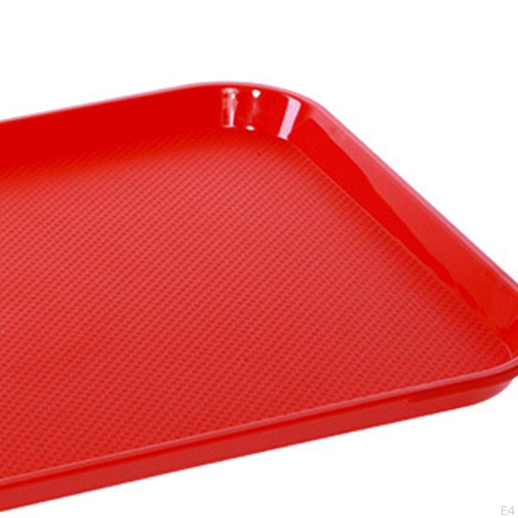 Rectangular Serving Tray Cafeteria Trays Coffee Table for Wedding