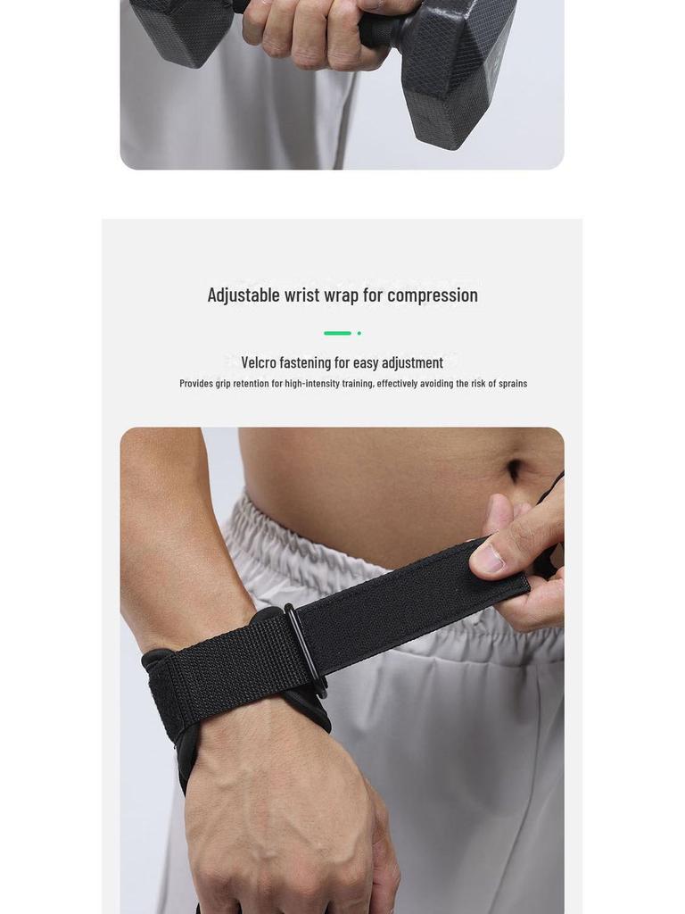 Power Grip Fitness Gloves & Palm Guards for Pull-Ups Men/Women