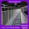 Stainless Steel High-Altitude Fall Prevention Rope Net for Balconies and Staircases
