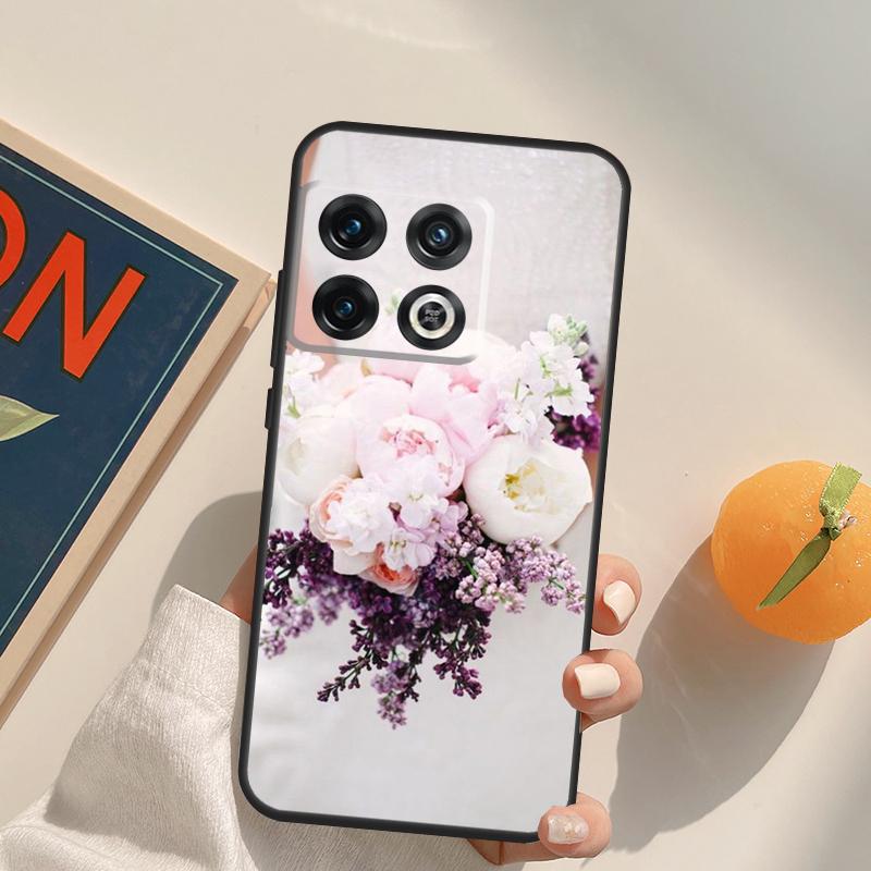 

Lavender Peonies Flower Case For OnePlus 13R 12R 10R 13T 10T 11 12 13 15 OnePlus Nord 5 CE 2 3 4 Lite N20 N30 Cover OnePlus 9Pro