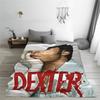 Dexter Morgan Blanket Flannel All Season Movies Multi-function Ultra-Soft Throw Blanket for Home Travel Bedspread