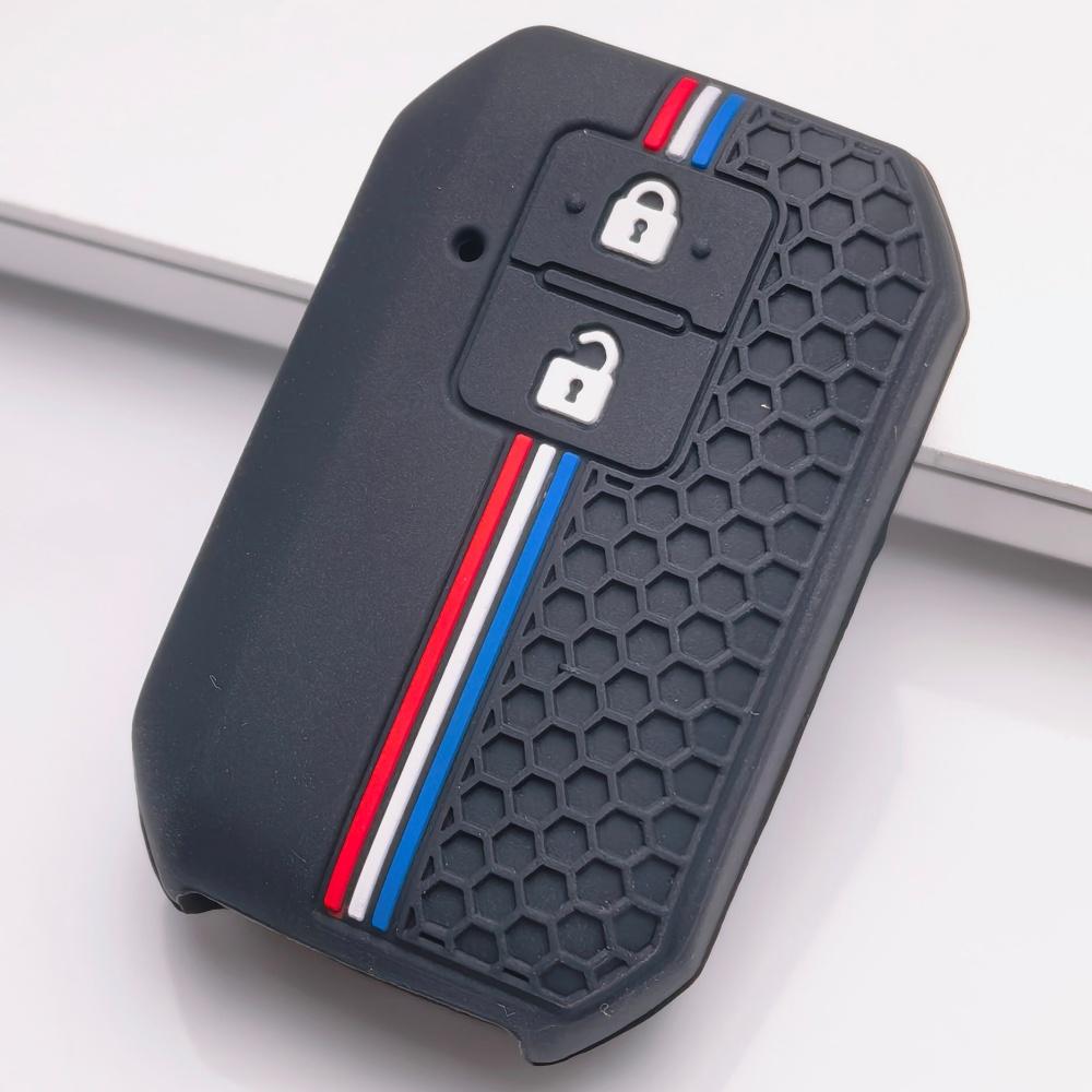 Key Cover for Suzuki Models High-end Protective Key Cover Ignis Ertiga Embodi Colorfast XL7 2-button Remote Control Covers - Drop-proof