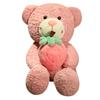 Pink Strawberry Bear Doll Large Strawberry Teddy Bear Plush Toy Doll Girl Sleeping Doll Bear Pillow