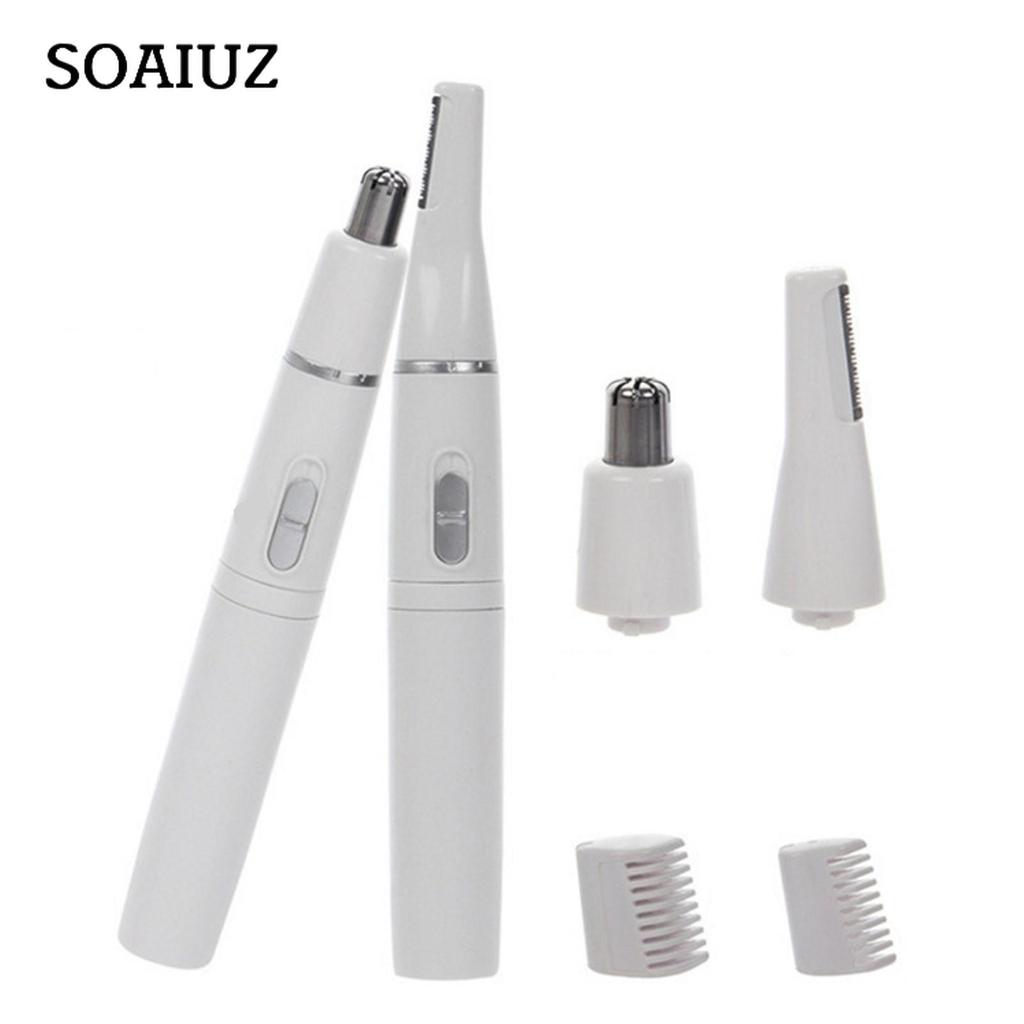 Sagit 2 In 1 Electric Nose Ear Hair For Men And Women Eyebrow Shaping Knife