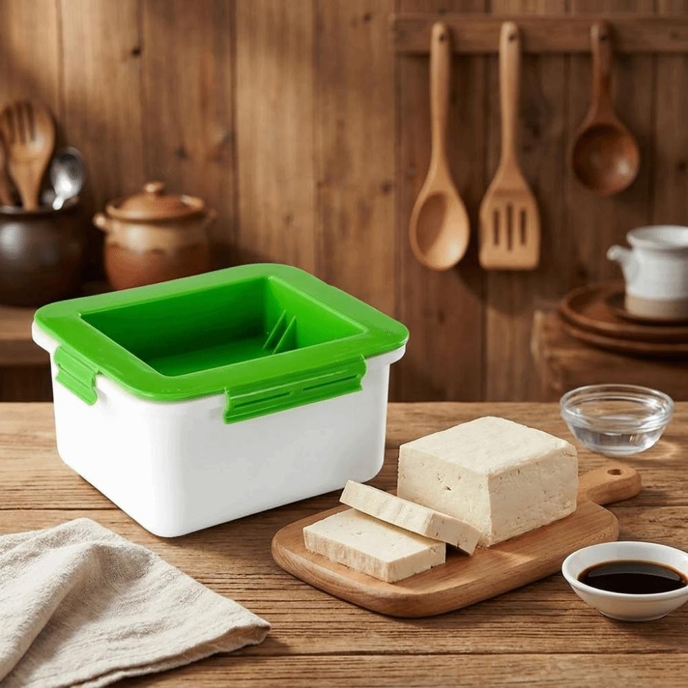 Plastic Tofu Presser Safe Tofu Draining Box Odorless Tofu Mold for Kitchen