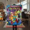 Halloween fantasy comedy adventure cartoon movie Scooby-Doo blanket soft home furnishing nap decoration four seasons warm Sherpa blanket U13