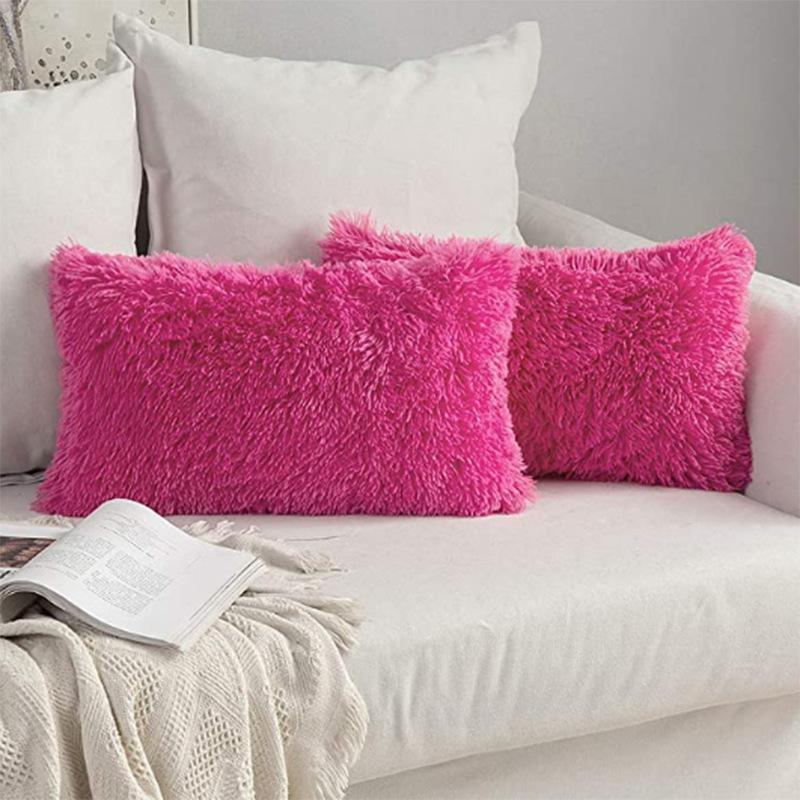 1pcs Soft Breathable Tie Dye Plush Pillowcase Warm Winter Pillow Case for Bedroom Sofa Home Decor Cushion Cover