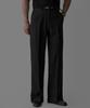 Baulopeulodeogteu Summer Semi-Flare Slacks [Black]