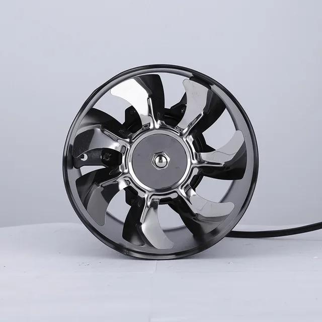 4 Inch Metal Exhaust Duct Fan for Kitchen and Bathroom Wall Mount Ventilation Extractor Fan for Home Toilet Pipe