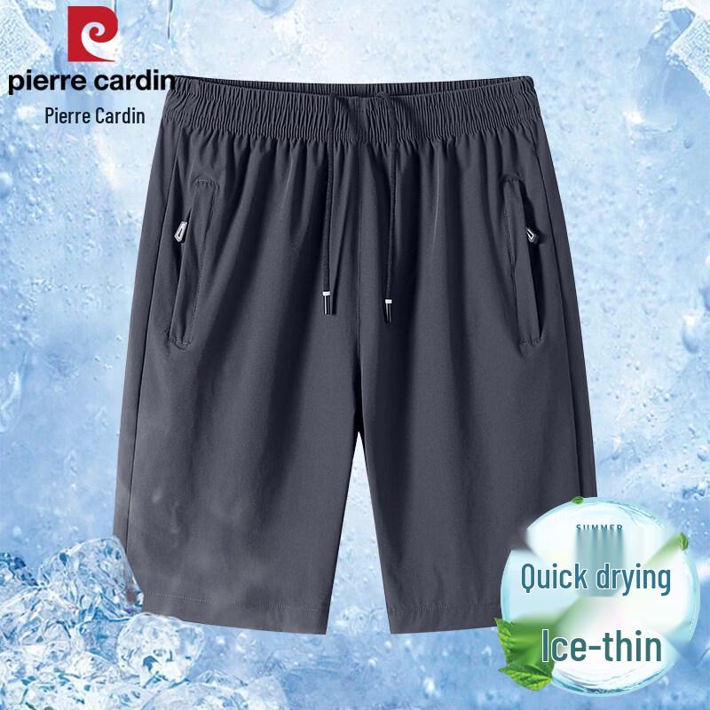 Pierre Cardin Men s Ice Silk Casual Shorts L
