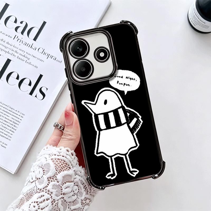 Oyasumi Punpun Anime Soft Phone Case For Xiaomi Redmi Note 14 15 Pro Plus 13 12 11S 11T 5G 10 9S 9 Plating Anti-Fall Fundas