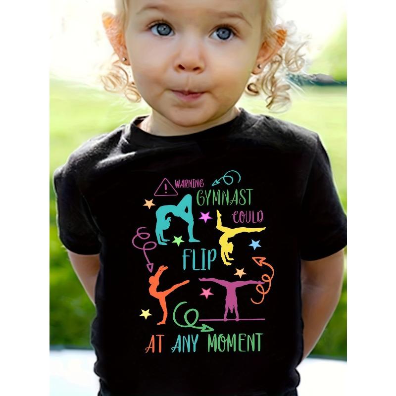 

Девичья футболка европейского размера с мультяшным стилем и английским узором, повседневная, с круглым вырезом, короткими рукавами, свободного кроя 98cm чёрный