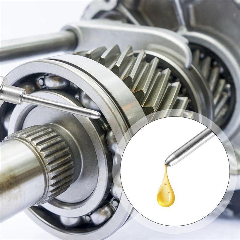 Authentic Grease Needle Nozzle, Bearing Grease Injector Needle With NPT Threaded Narrow Needle Adapter Grease Tip Fitting Tool