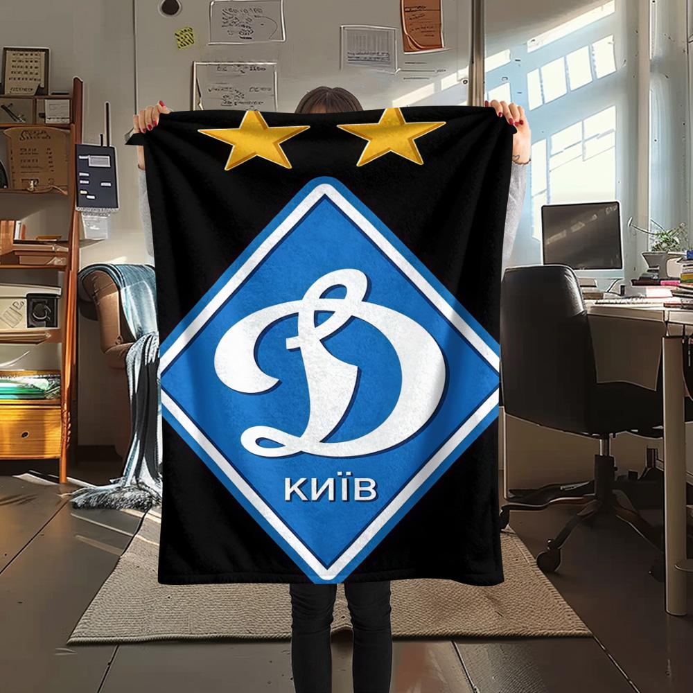 

Dynamo Kyiv Print FlAannel Blanket, High quality Comfortable for All Seasons, Home Decor, Warmth and Comfort 80cm x 120cm