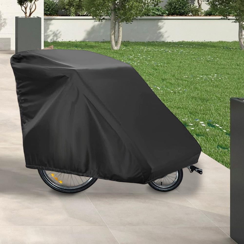 1 st cykelsläpskydd 140x84x99 cm Vindtätt För Qeridoo, För Burley, Och För Thule Skydd med PU-beläggning Skyddsskydd