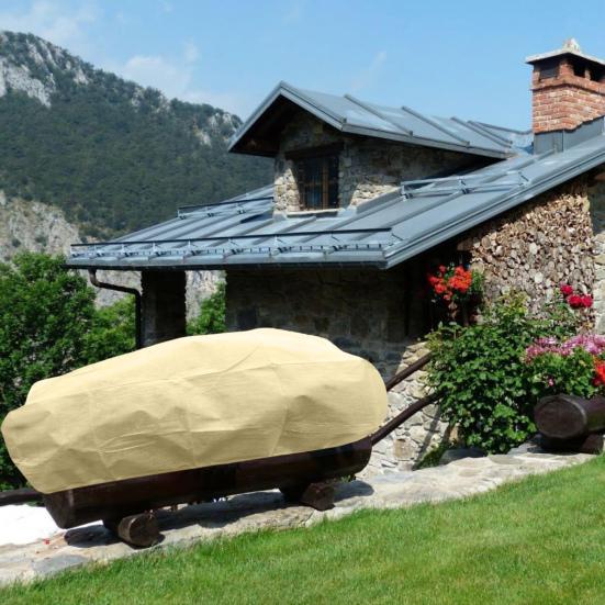 Rectangular Planter Box Protector Protects Plants from Frost Wind Rain Animals Flower Box Cover